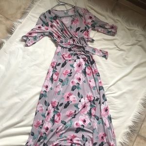 Pinkblush Maternity Maxi Dress